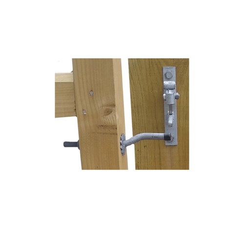 Gate Fittings » Field Gate Hinges » Self Locking Gate Catch Kit ...