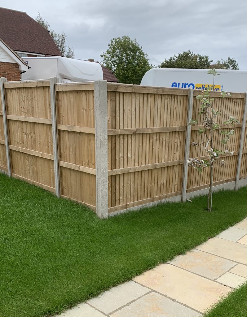 Larch lap Fencing