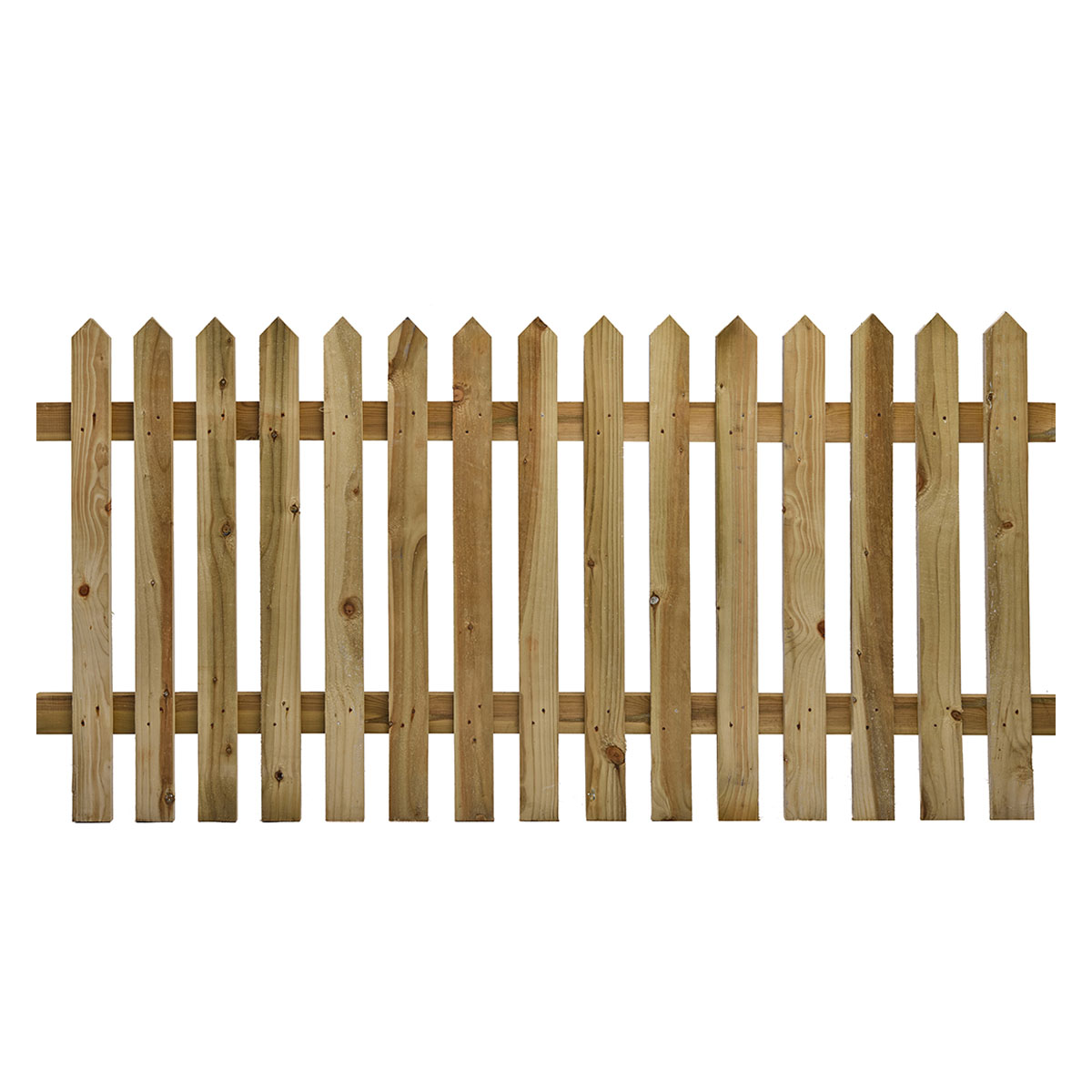 panel palisade pointed